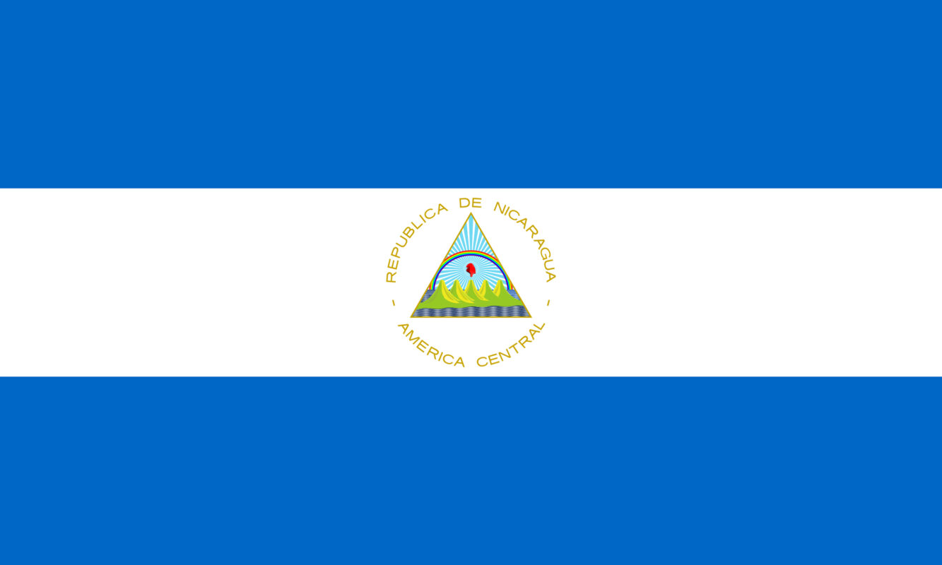Bandiera del Nicaragua, simbolo delle notizie dal Paese su Innovando News