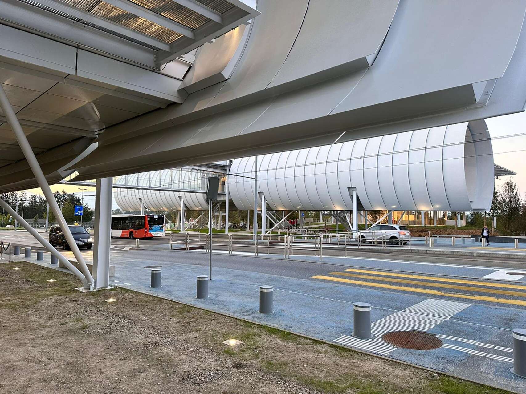Idee: le aree esterne del CERN Science Gateway di Ginevra, in Svizzera