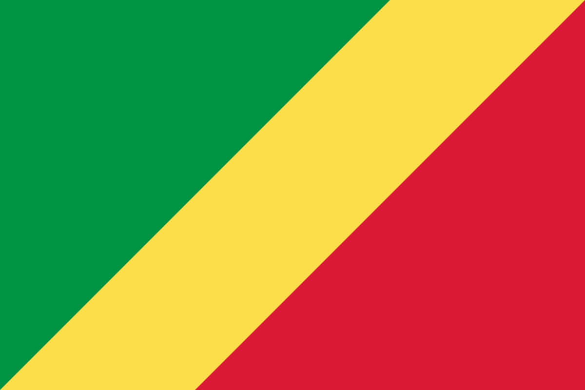 Bandiera della Repubblica del Congo, simbolo delle notizie dal Paese su Innovando News