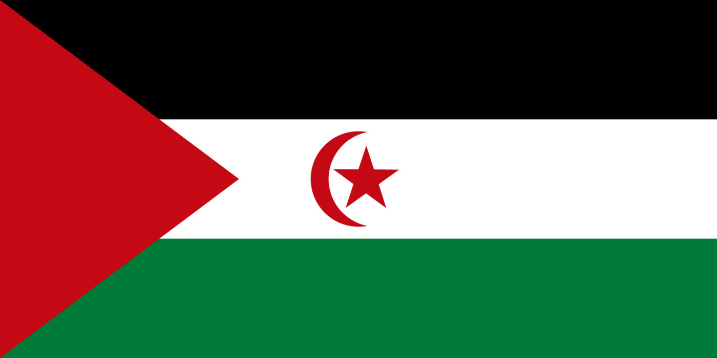 Bandiera del Sahara Occidentale, simbolo delle notizie dal Paese su Innovando News