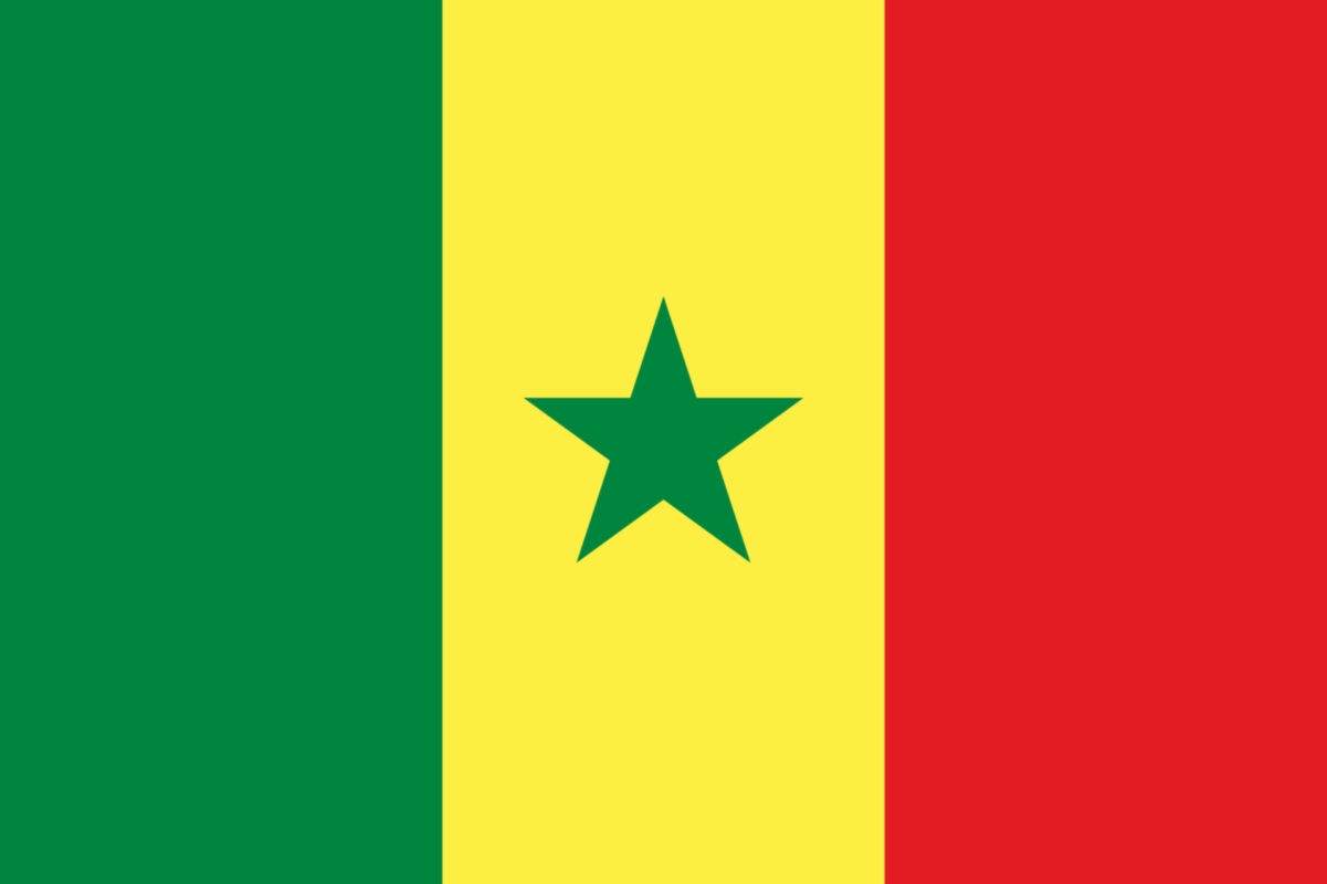 Bandiera del Senegal, simbolo delle notizie dal Paese su Innovando News