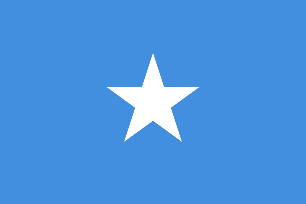 Bandiera della Somalia, simbolo delle notizie dal Paese su Innovando News