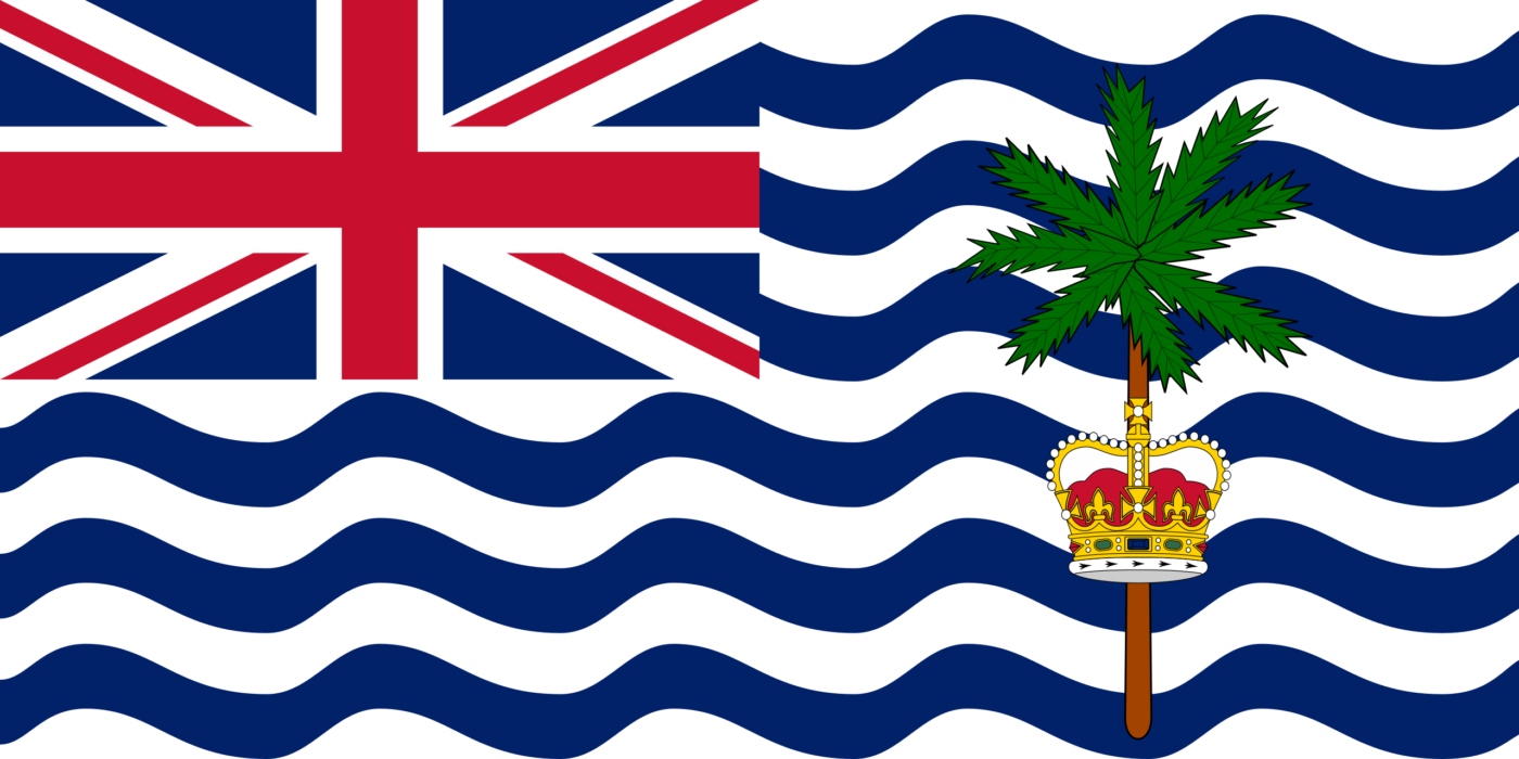 Bandiera del Territorio Britannico dell’Oceano Indiano, simbolo delle notizie dal Paese su Innovando News