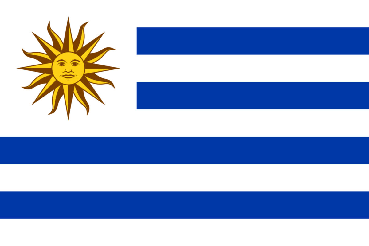 Bandiera dell'Uruguay, simbolo delle notizie dal Paese su Innovando News.