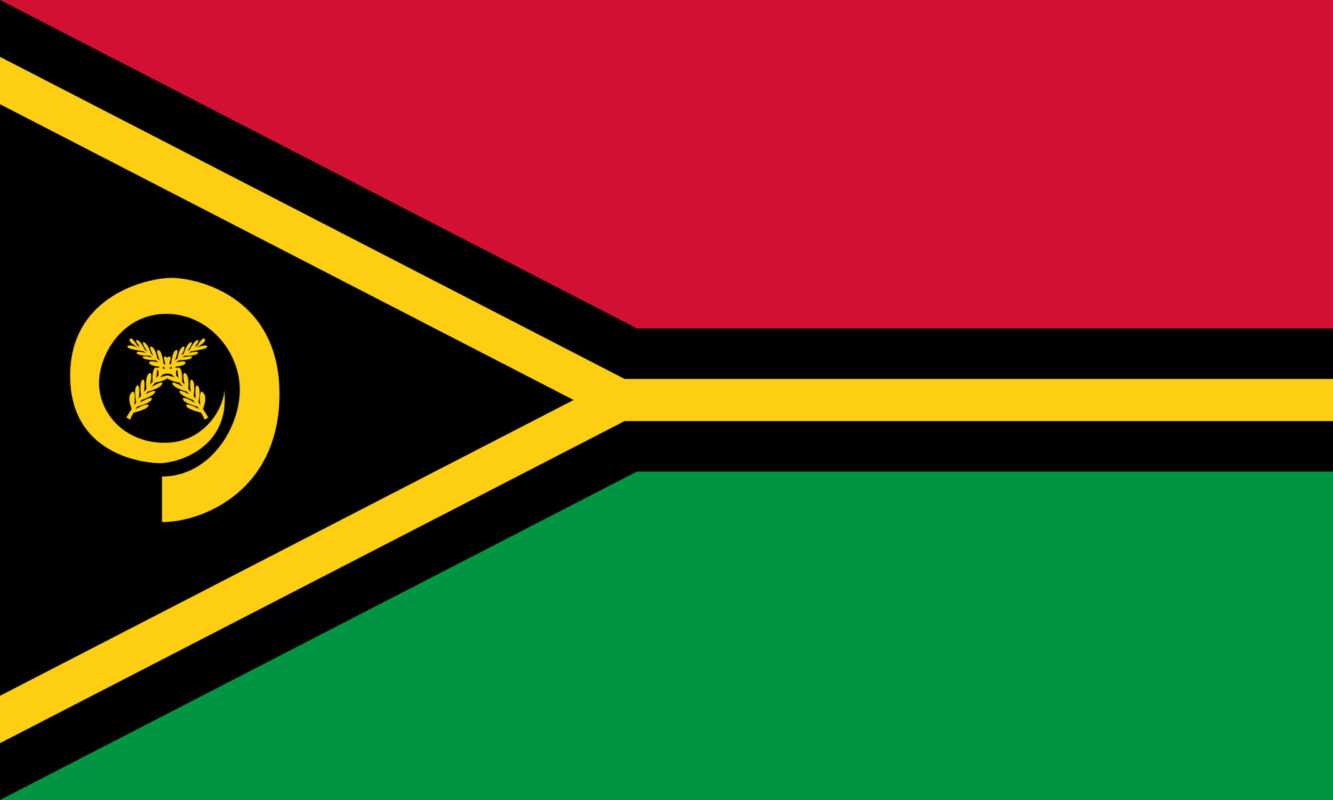 Bandiera di Vanuatu, simbolo delle notizie dal Paese su Innovando News