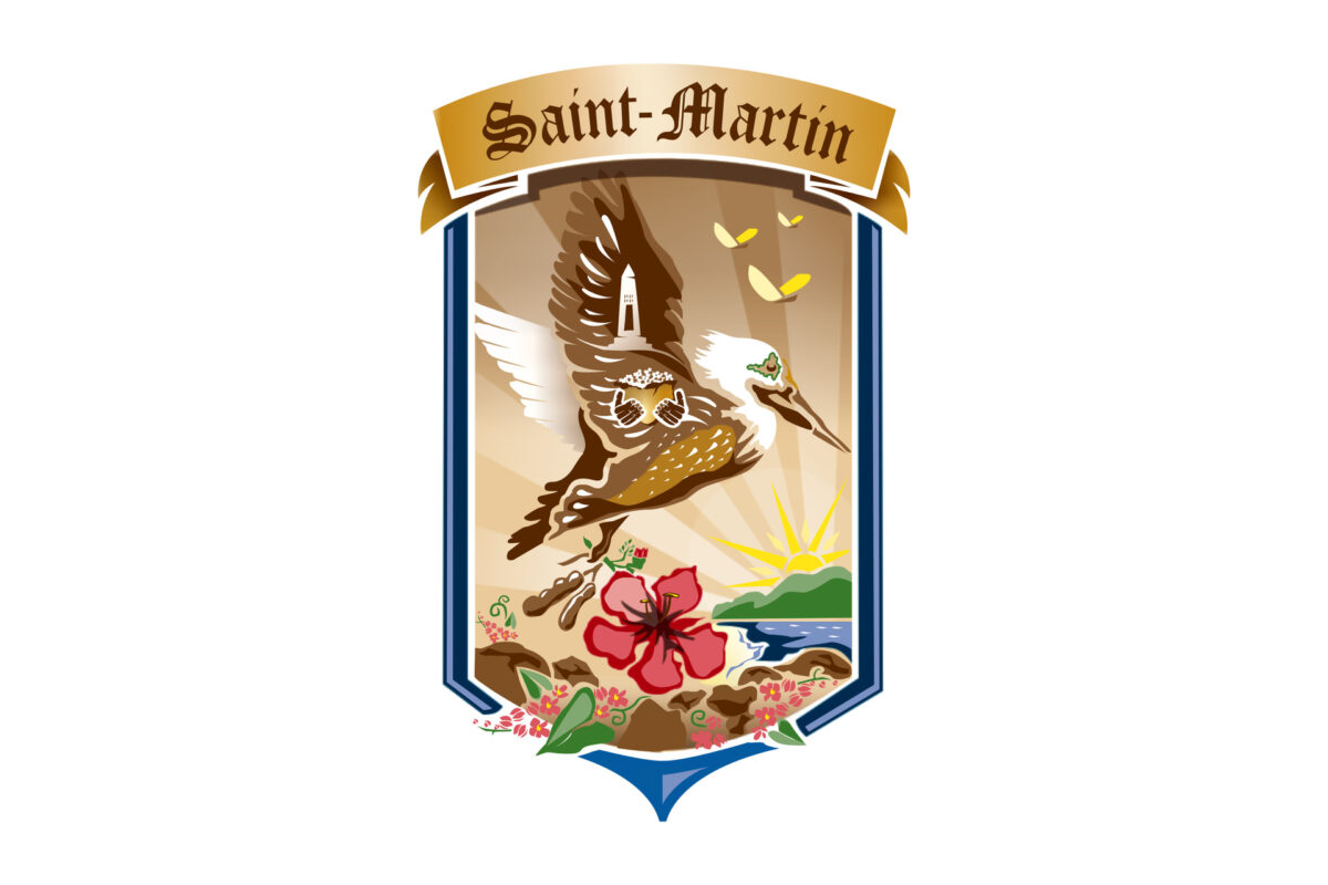 Bandiera di Saint-Martin, simbolo delle notizie dalla collettività d’oltremare francese su Innovando News