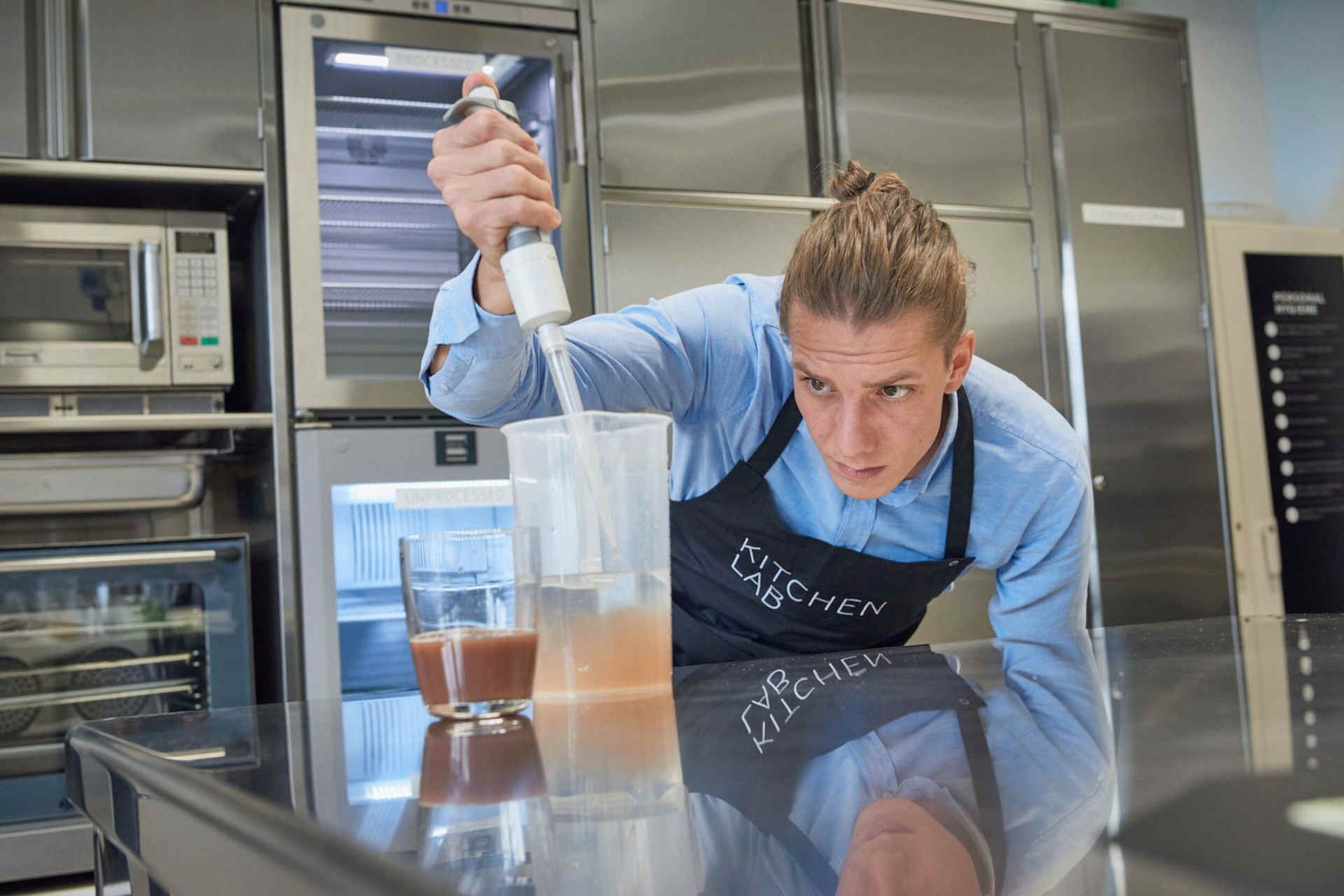 Il Kitchen Lab di NOI Techpark, a Bolzano