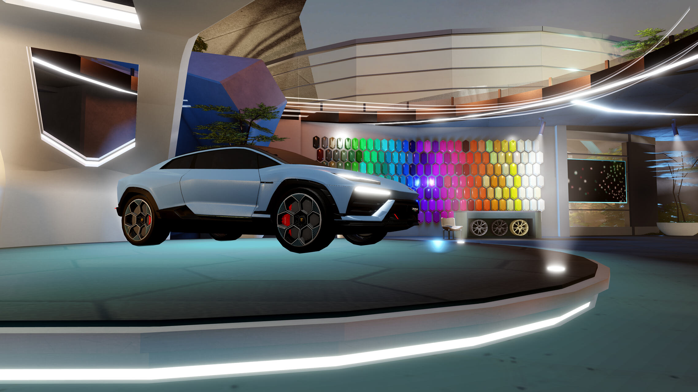 Lanzador: la supercar elettrica di Automobili Lamborghini è su Roblox, piattaforma immersiva 3D