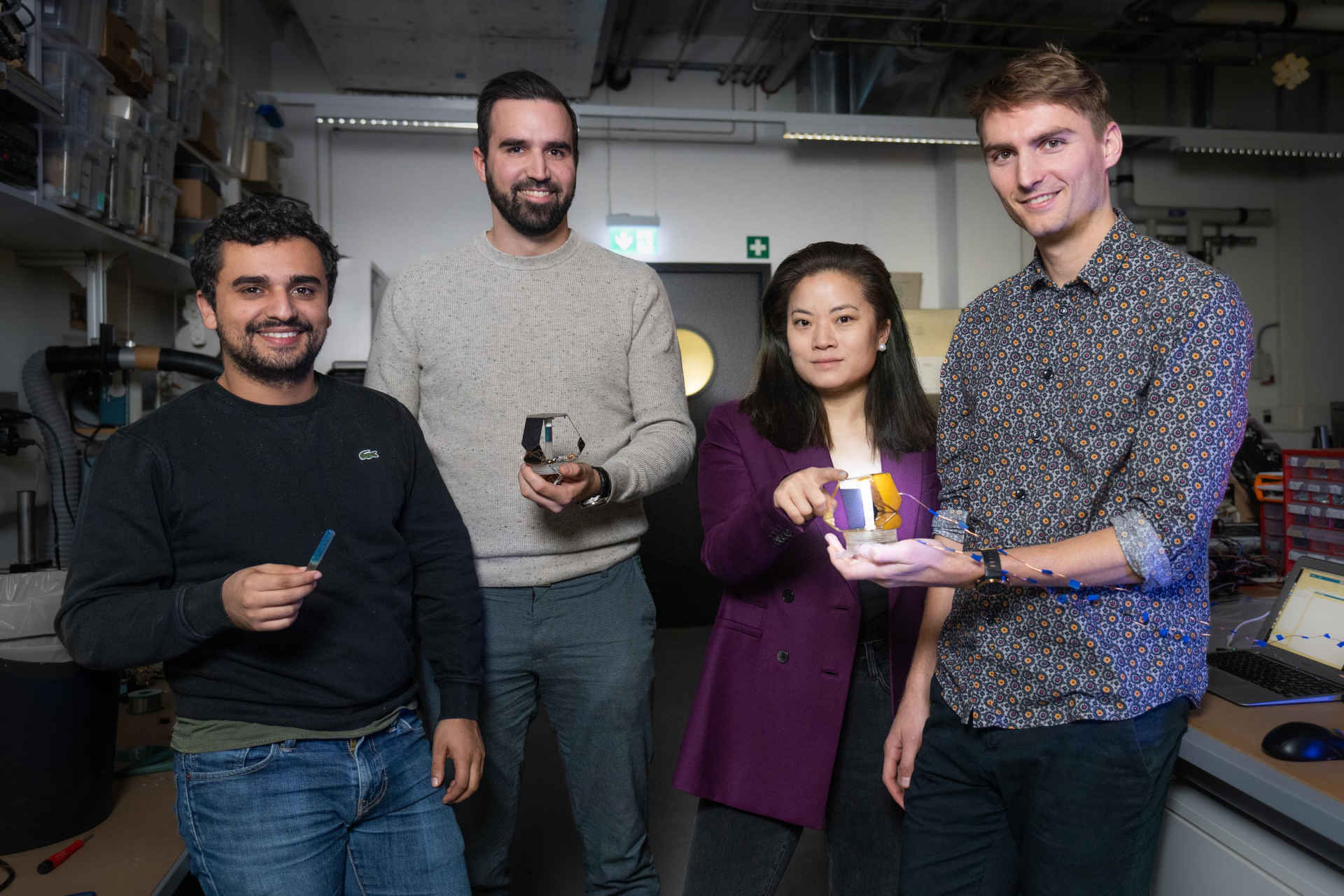 I colori per la sensibilità dei soft robot