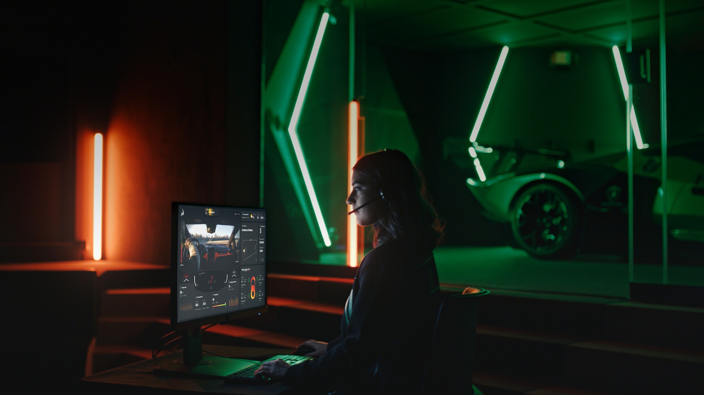 Telemetry X: Lamborghini ha sviluppato un sistema che integra coach da remoto in tempo reale, rilevamento di dati biometrici e copilota digitale