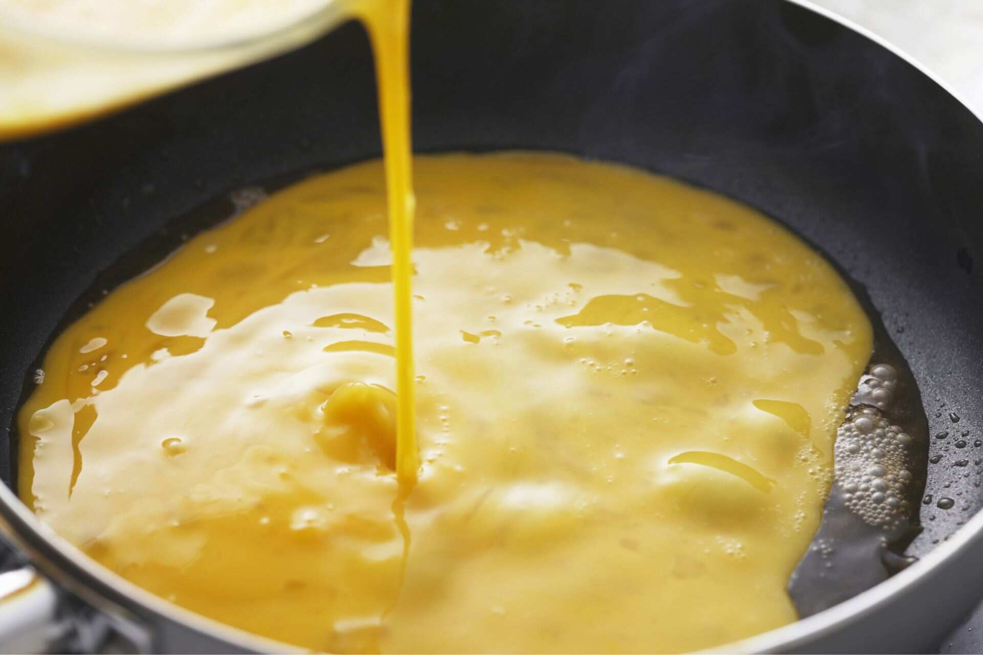 Bolla gastrica: una colazione adatta sarebbe costituita da un'omelette di uova