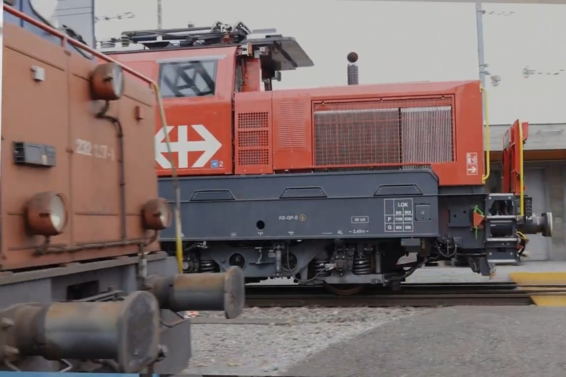 Locomotiva guidata da remoto: a Zurigo Mülligen, in Svizzera, i test organizzati della SBB CFF FFS con il cpordinamento di Beat Rappo e un pannello realizzato da Alstom