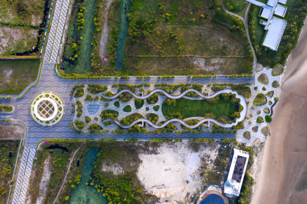 Architettura sostenibile in Vietnam: il lungomare da sogno