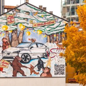 A Milano un innovativo murale Volvo per… purificare l’aria