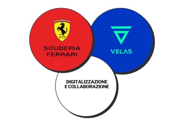 Scuderia Ferrari e Velas unite nella digitalizzazione spinta