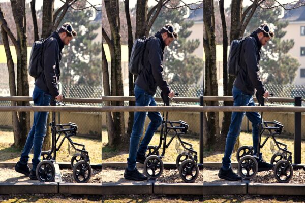 Camminare grazie al pensiero dopo una lesione al midollo spinale