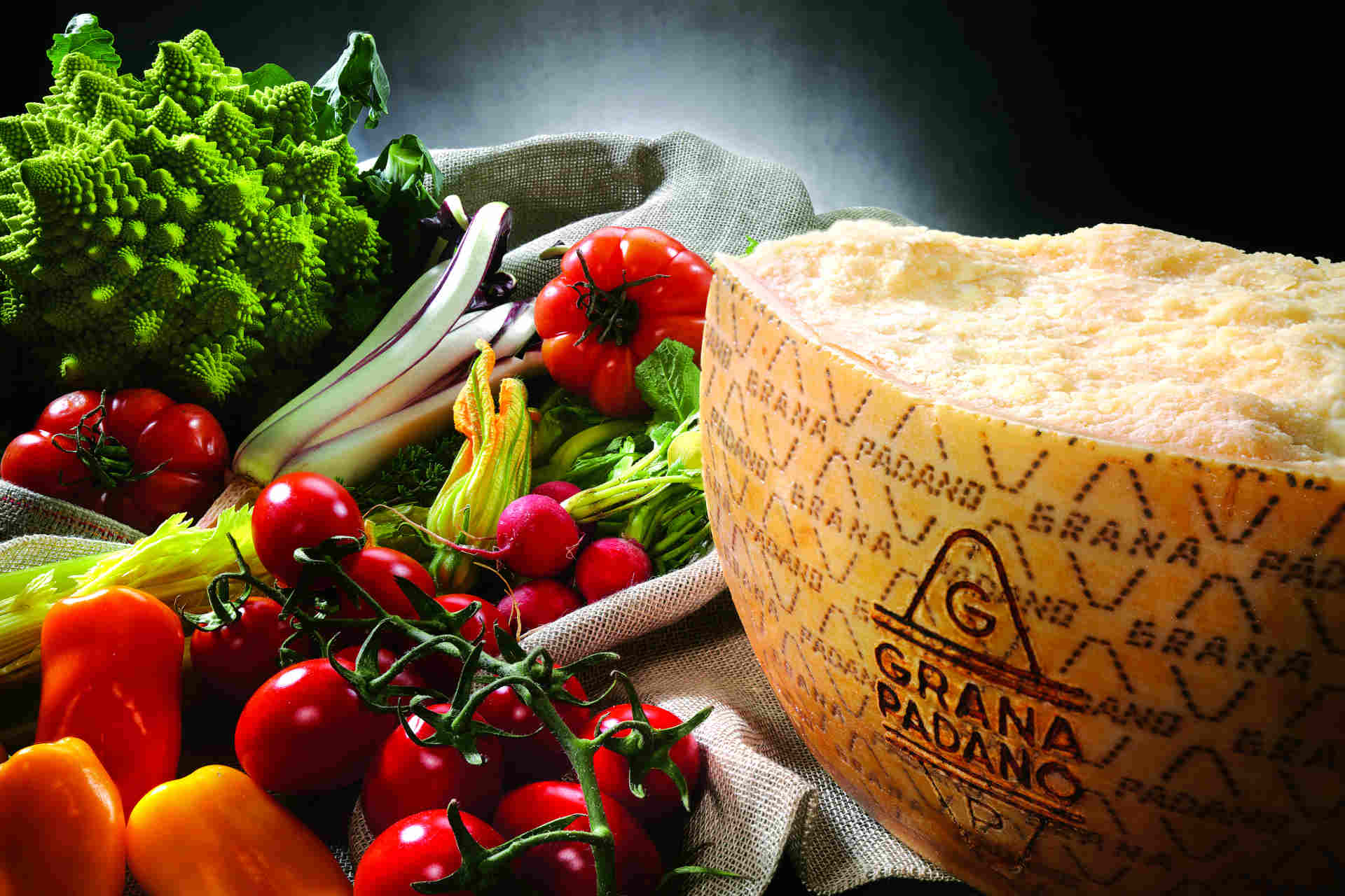 Molti gli abbinamenti fra cibo e Grana Padano