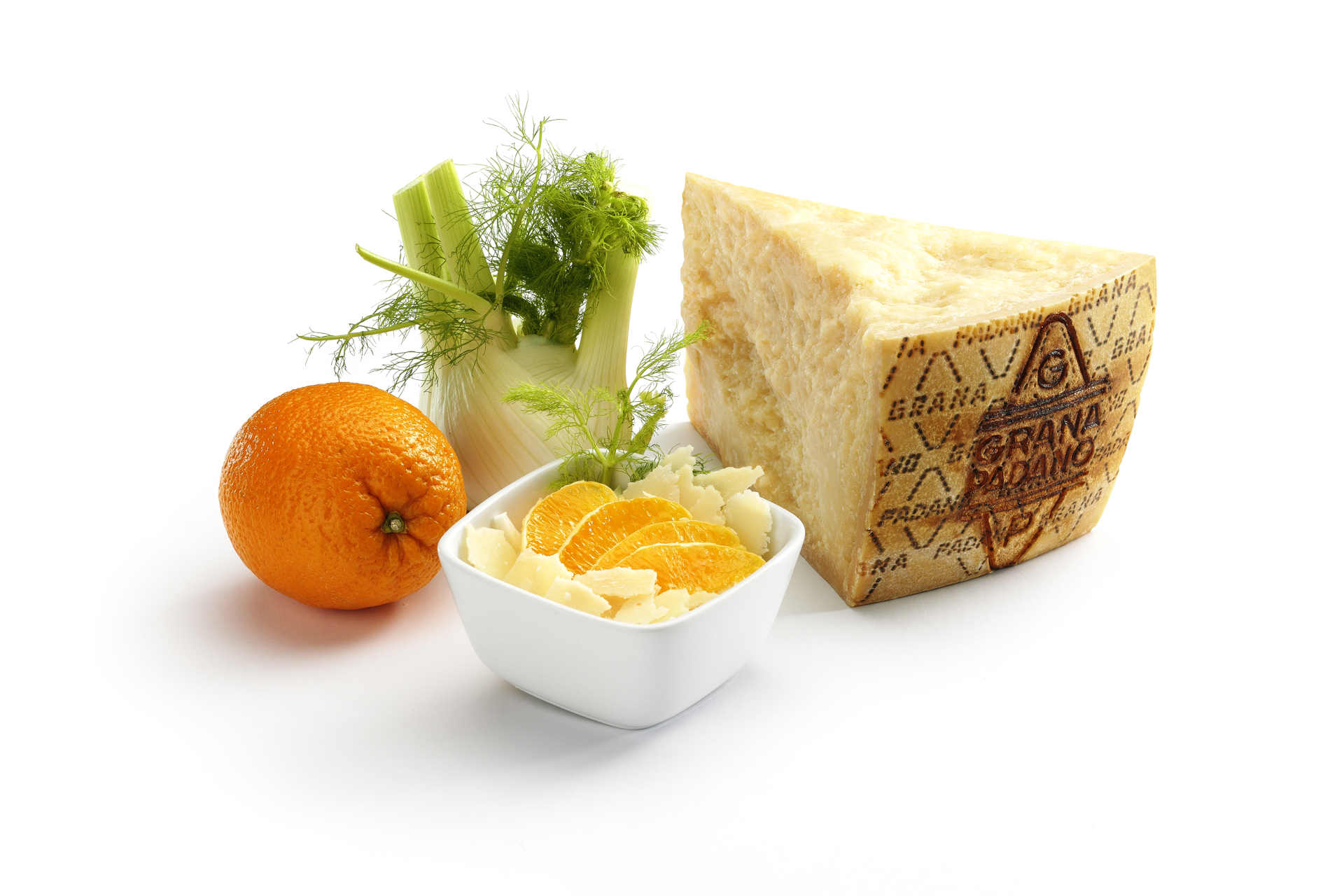Molti gli abbinamenti fra cibo e Grana Padano