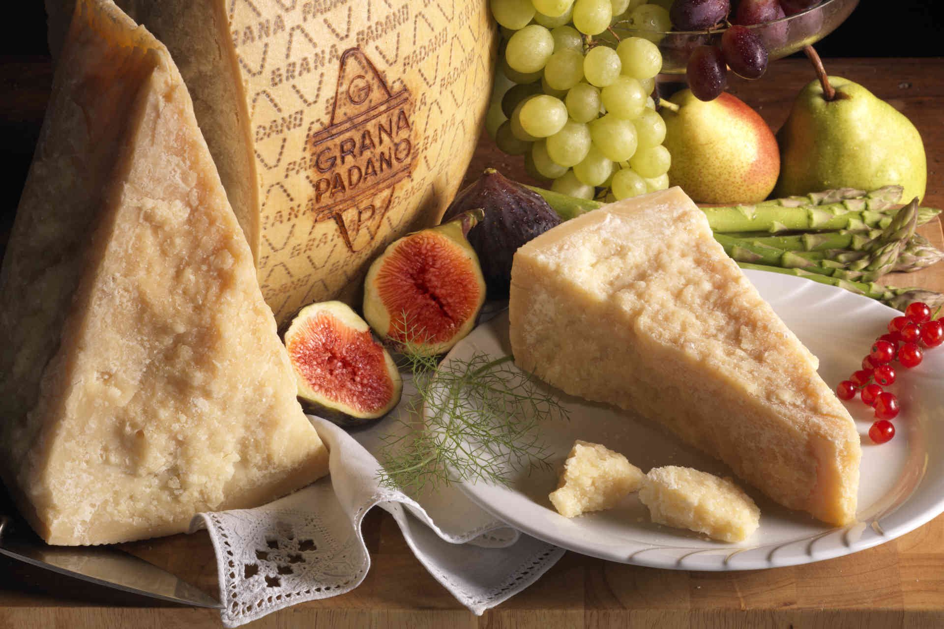 Molti gli abbinamenti fra cibo e Grana Padano