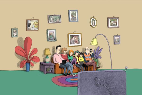 La famiglia fittizia Webster seguita a educare gli svizzeri a Internet