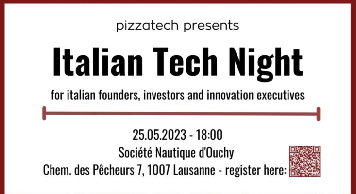 Il 25 maggio a Losanna l’edizione bis della “Italian Tech Night”