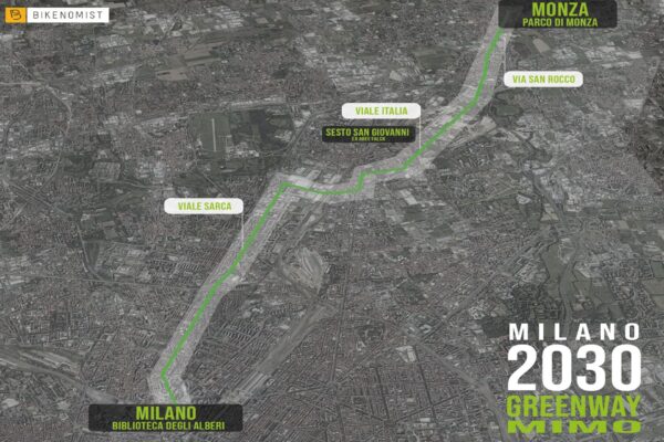 Da Milano a Monza la prima greenway metropolitana al mondo?