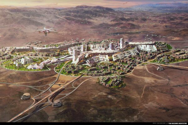 Innovation Park: nel deserto una futura città formato Blockchain