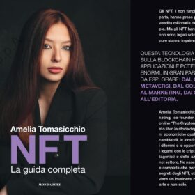 “NFT: la guida completa” nelle librerie per i tipi di Mondadori