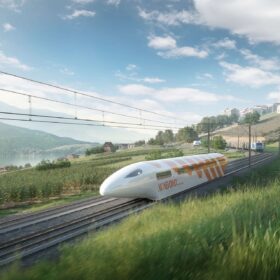 A Bologna i test del treno svizzero a levitazione magnetica