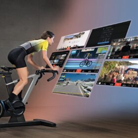 È Technogym la prima bike connessa alle top App dei ciclisti