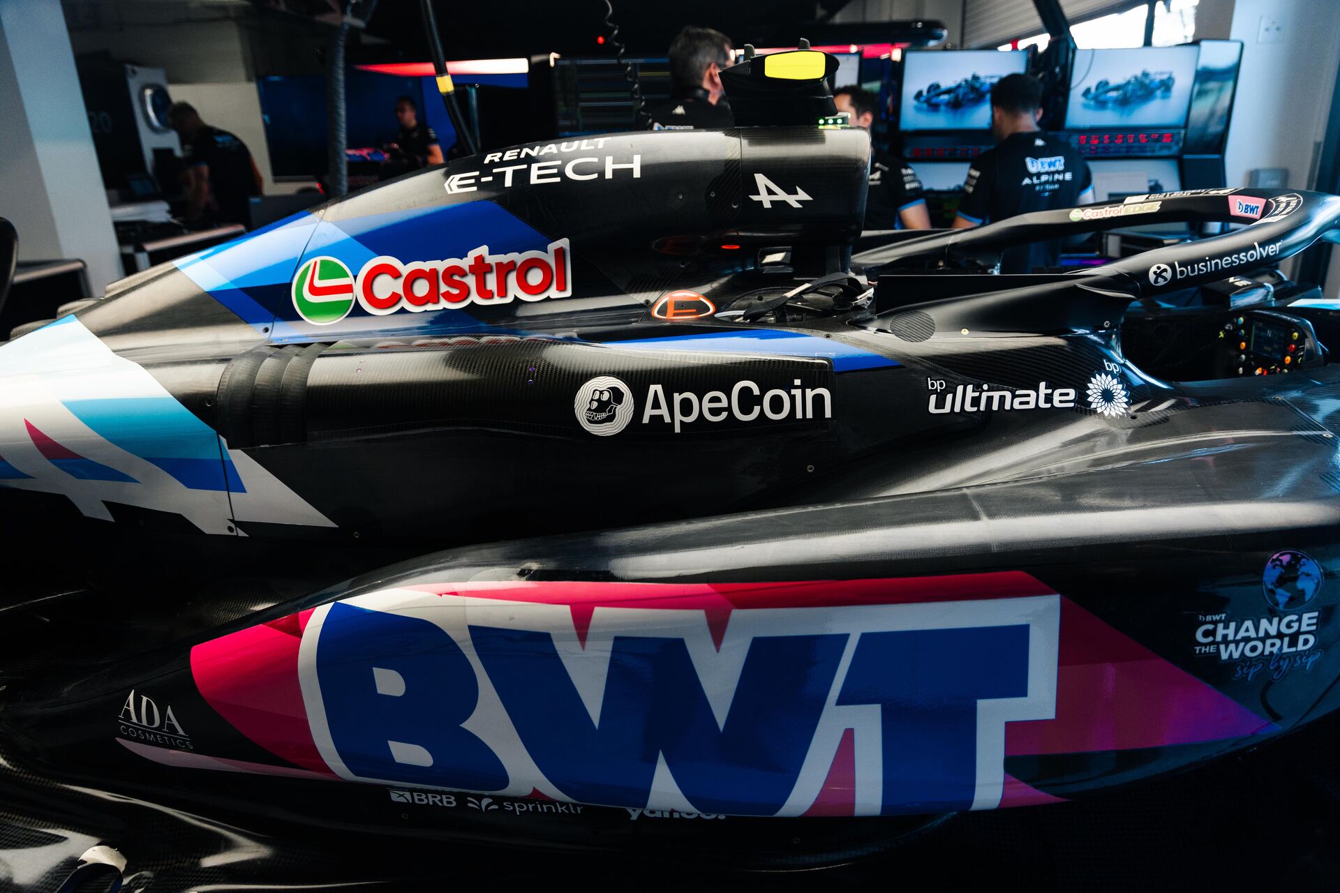 DAO in Formula 1: il logotipo di ApeCoin sulle vetture del BWT Alpine F1 Team