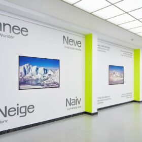 A Berna la neve che non ti aspetti in una mostra innovativa