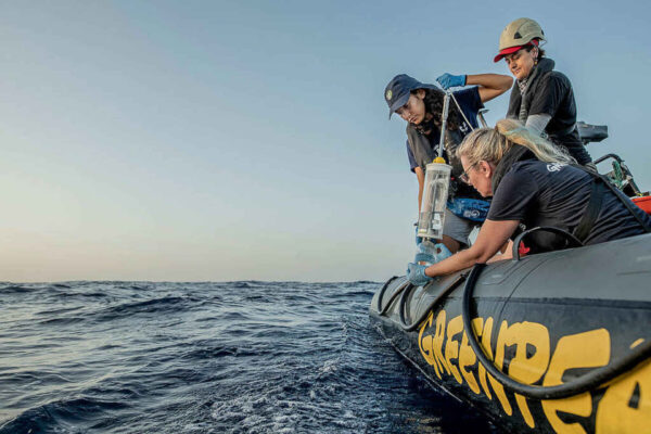 Spedizione alle Galápagos per proteggere le acque internazionali