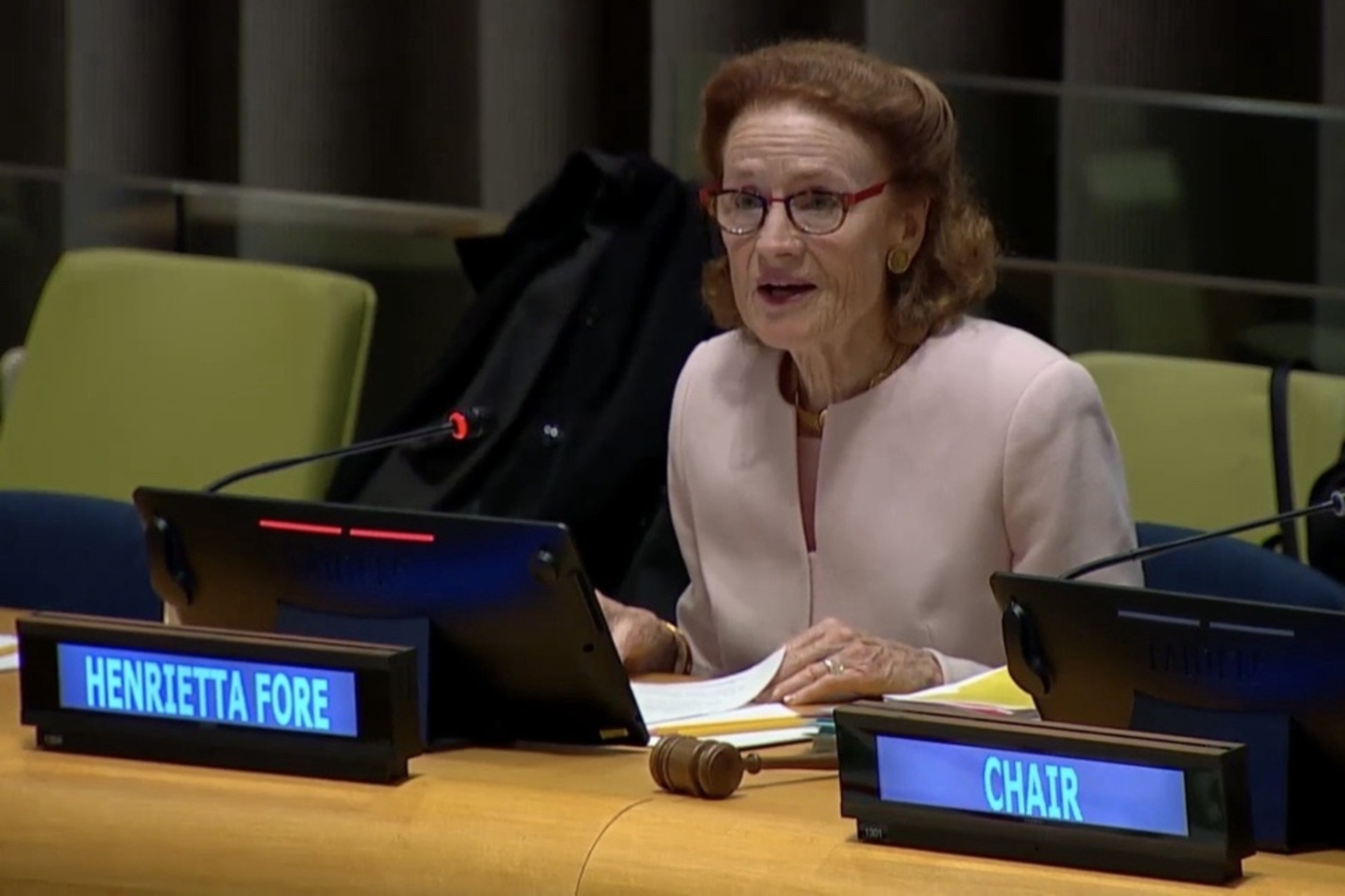 Scienza e ONU: Henrietta Holsman Fore di The Geneva Science and Diplomacy Anticipator di Ginevra (GESDA)