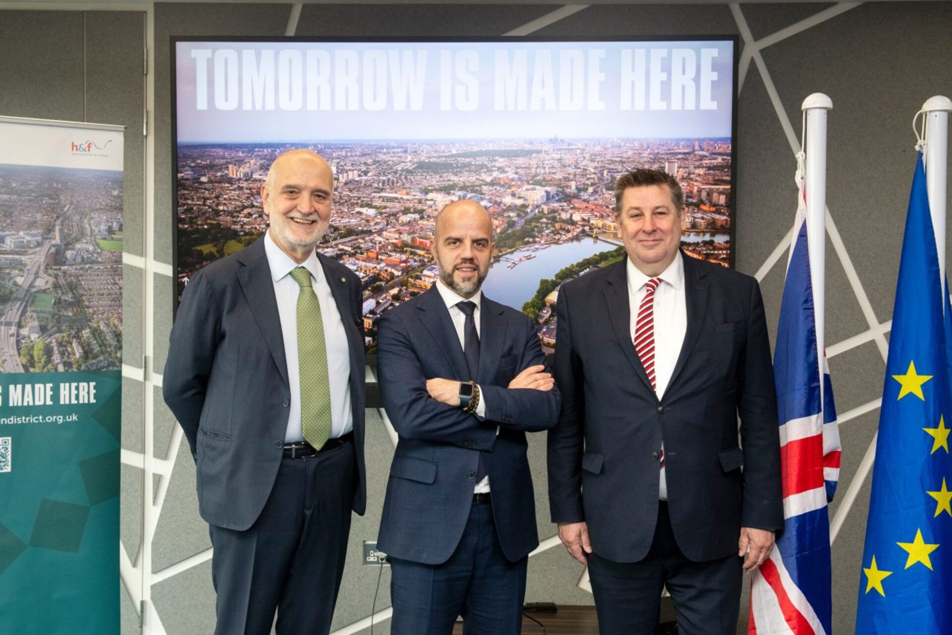 Londra e Milano: Inigo Lambertini, Igor De Biasio e Stephen Cowan