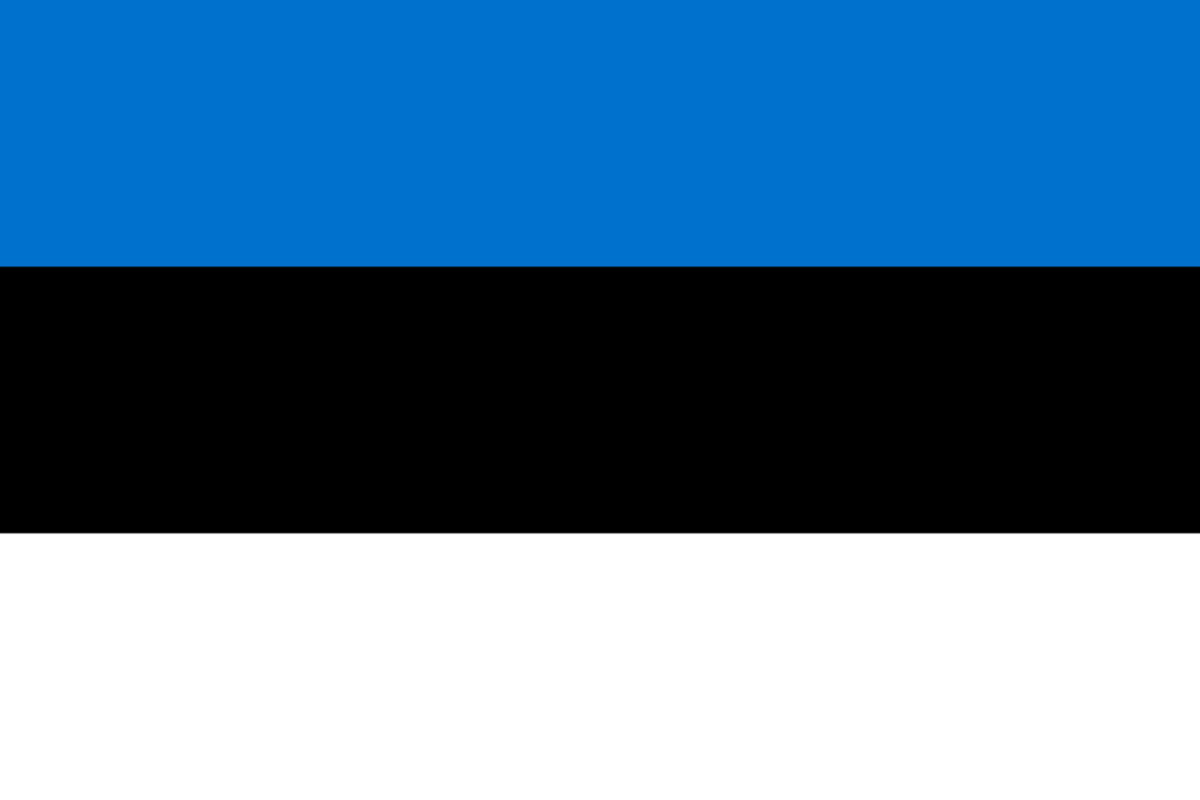 Bandiera dell'Estonia, simbolo delle notizie dal Paese su Innovando News