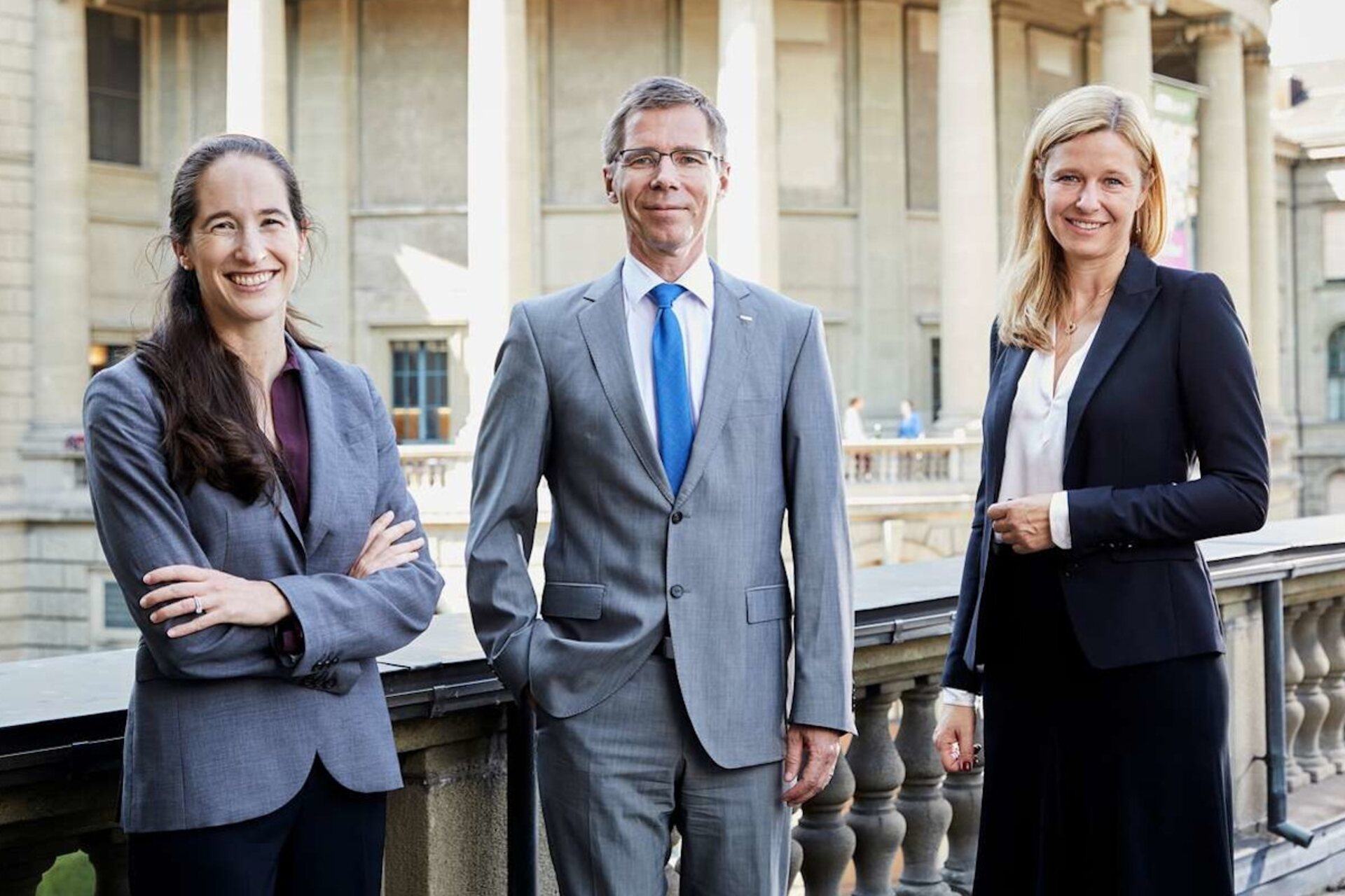 Julia Dannath-Schuh: Vice Presidente di Joël Mesot accanto a Vanessa Wood del Politecnico di Zurigo