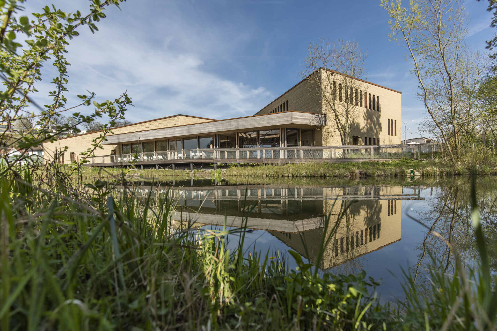 Stazione Ornitologica Svizzera: l’edificio per visitatori