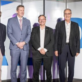 Alps: l'inaugurazione con Guy Parmelin, Michael Hengartner, Christian Wolfrum e Thomas Schulthess