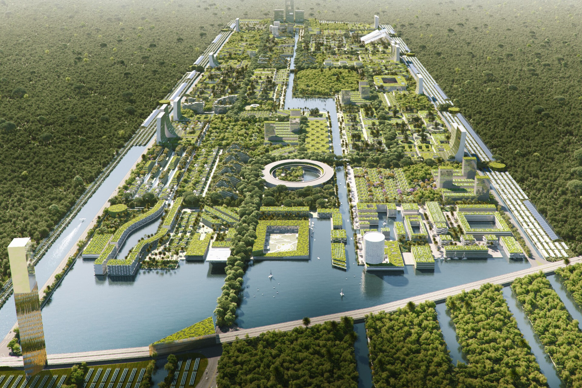Una nuova idea di città: la Smart Forest City di Cancún