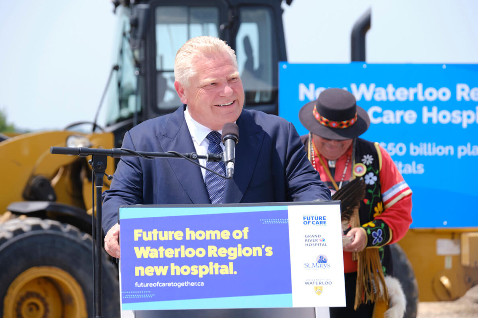 Futuristico ospedale; Doug Ford è il premier dell’Ontario