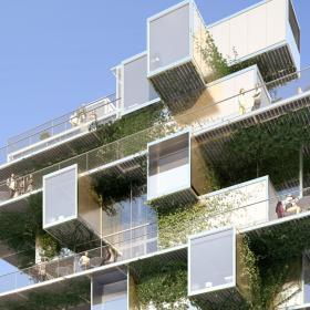 Reinventare per innovare: villaggio verticale ecologico a Montpellier