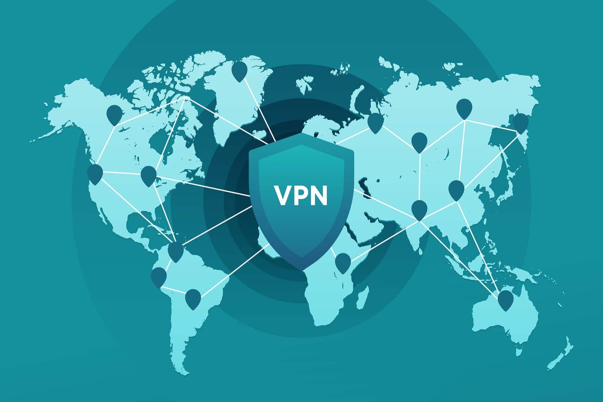 Descrizione schematica del funzionamento di una rete VPN