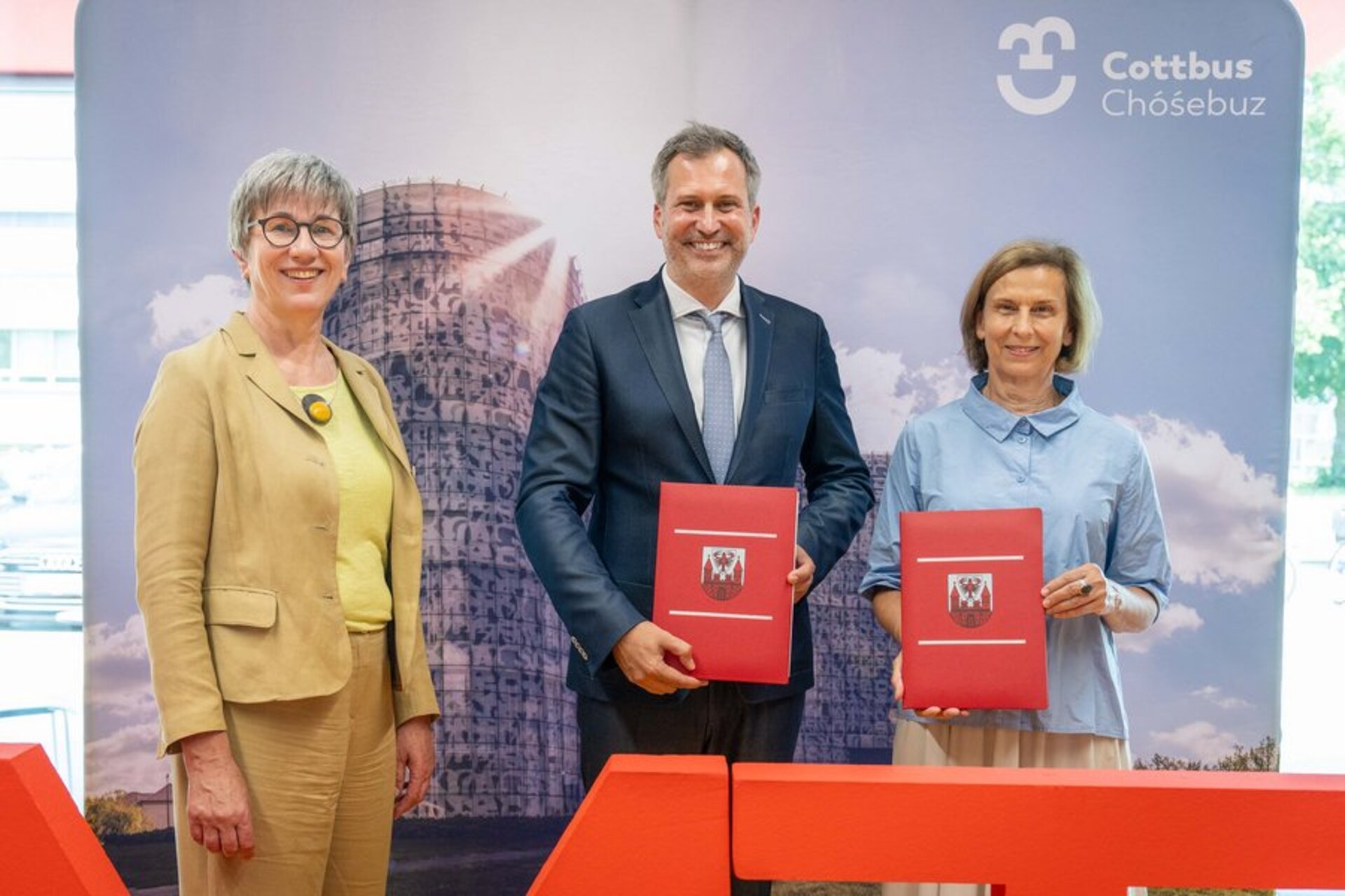 Parco Scientifico di Lausitz: Kathrin Schneider, Tobias Schick e Gesine Grande