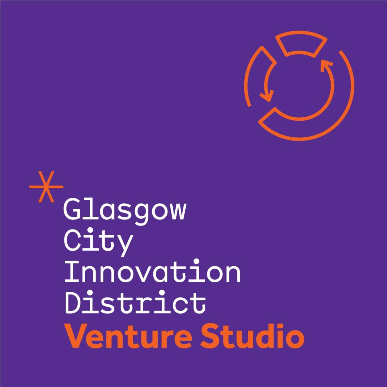 Venture studio di Glasgow: la key visual dell'iniziativa