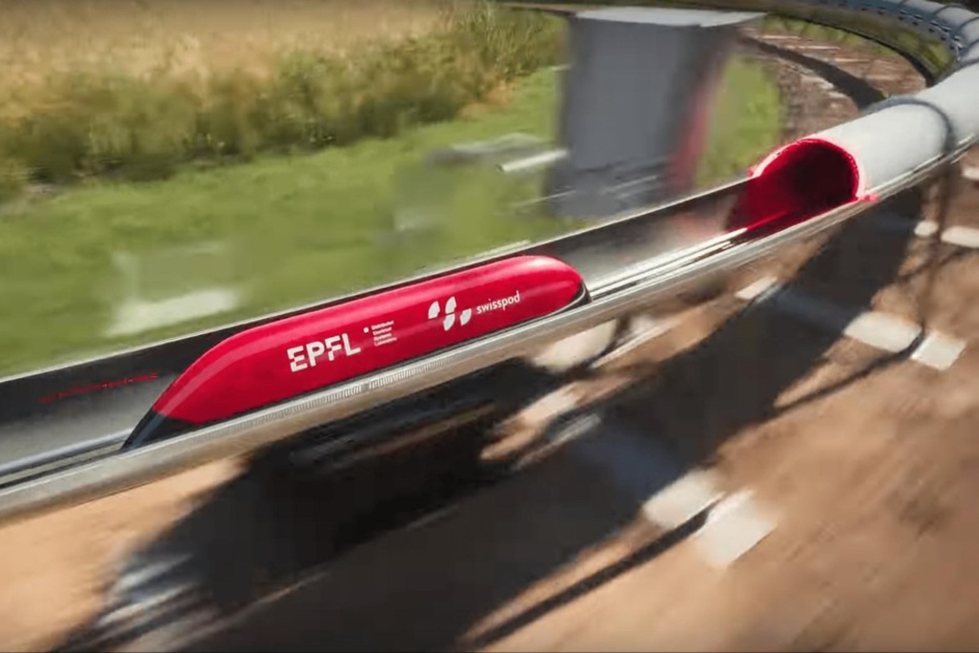Hyperloop: i test del progetto LIMITLESS di EPFL, HEIG-VD e Swisspod a Losanna