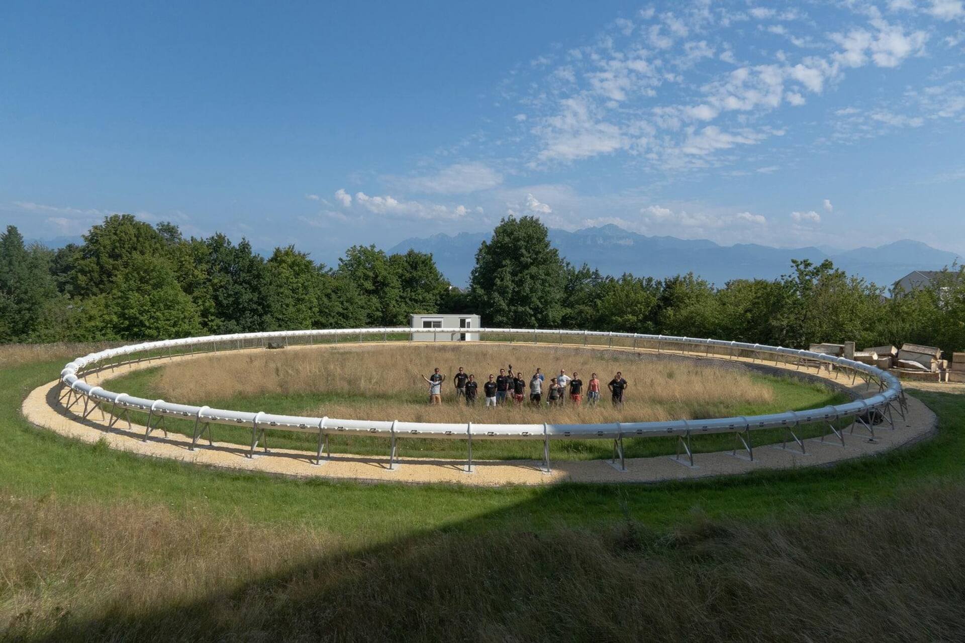 Hyperloop: i test del progetto LIMITLESS di EPFL, HEIG-VD e Swisspod a Losanna