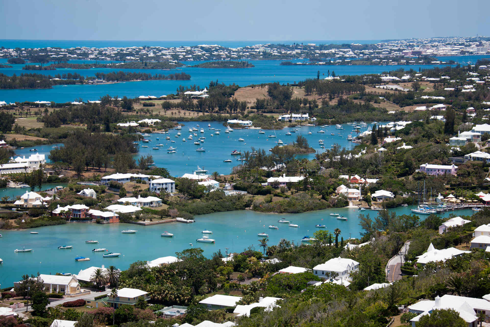 Bermuda: sono un arcipelago composto da 181 isole nell'Oceano Atlantico