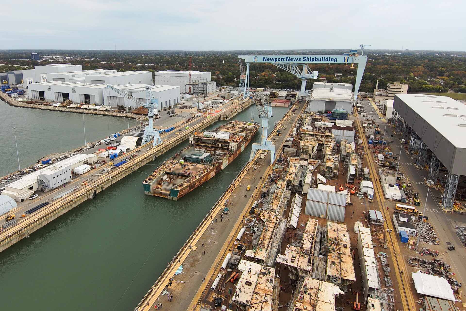 Portaerei: la Enterprise (CVN 80) e la Doris Miller (CVN 81) saranno costruite insieme a Newport News, in Virginia
