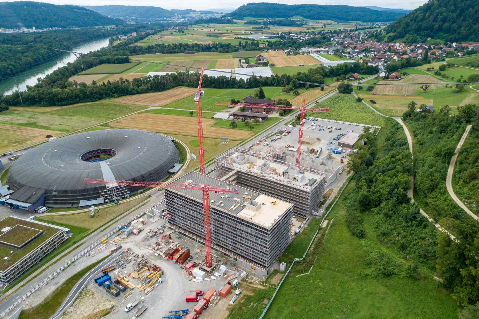 ESA in Svizzera: l'Innovaare Park di Villigen, accanto all'Istituto Paul Scherrer (PSI), è un tecnopolo modernissimo